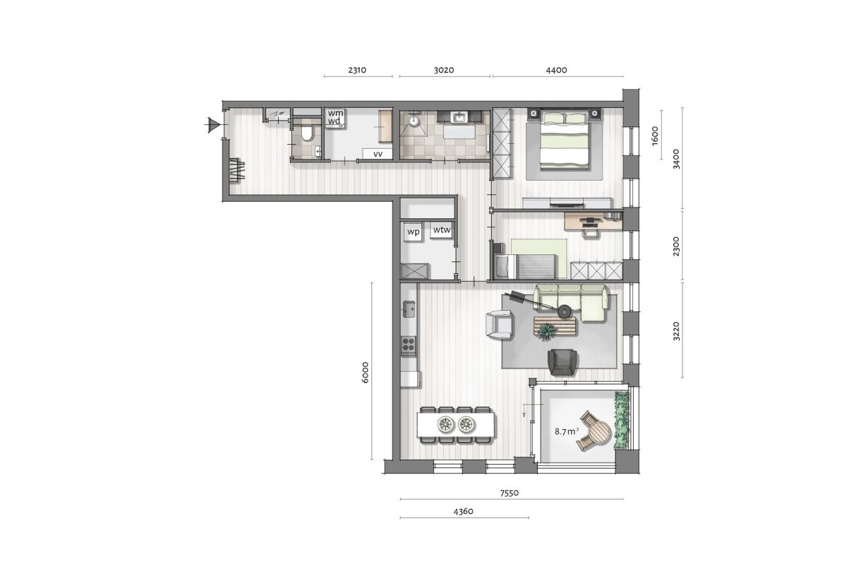 Te Koop: Foto Appartement aan de Kade Zuid in Zutphen
