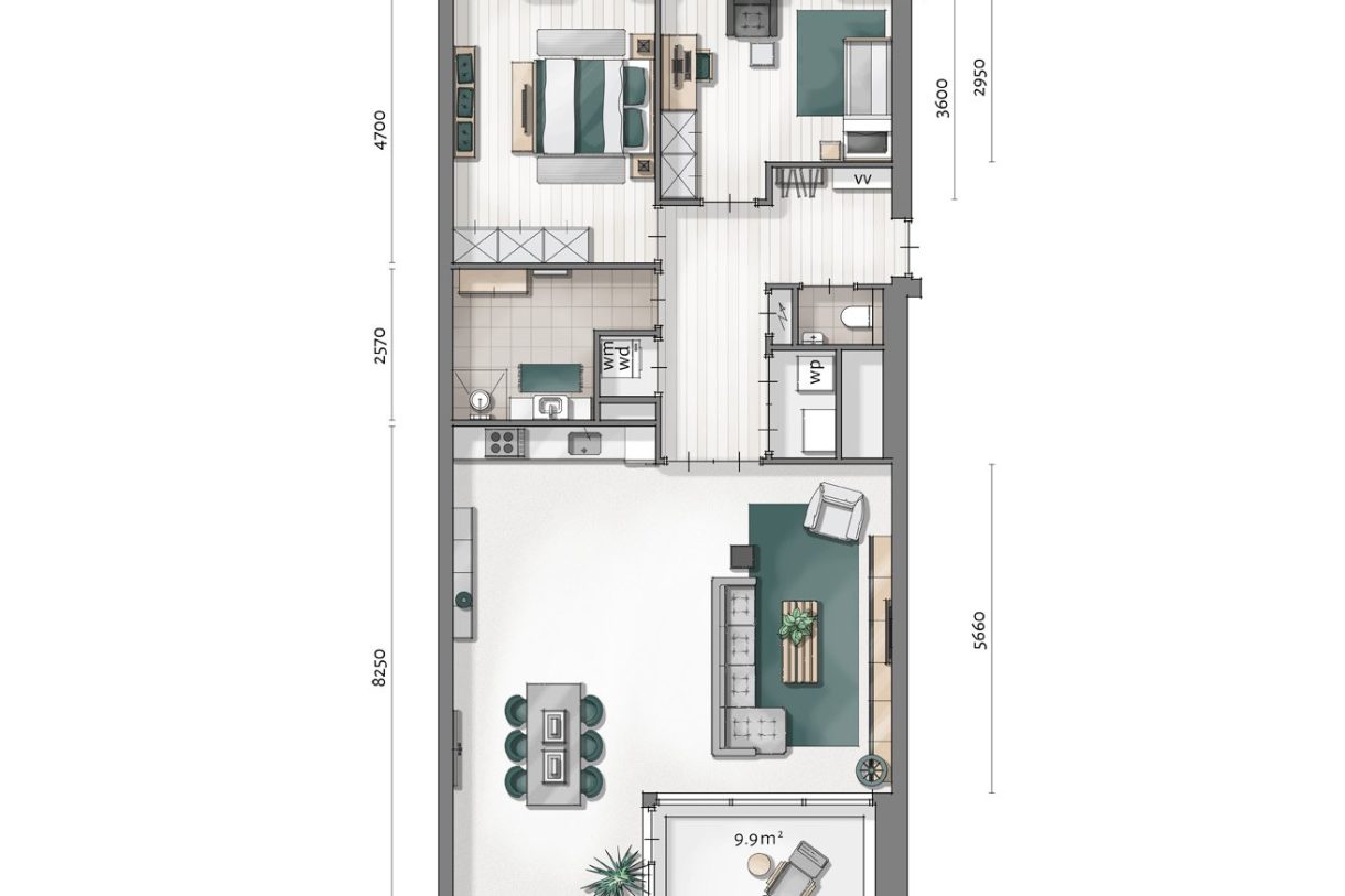 Te Koop: Foto Appartement aan de Kade Zuid in Zutphen