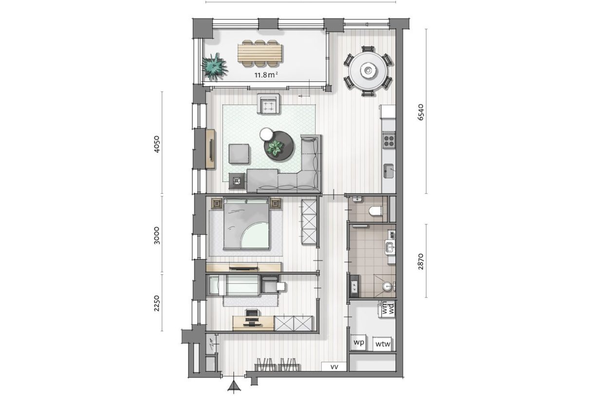 Te Koop: Foto Appartement aan de Kade Zuid in Zutphen