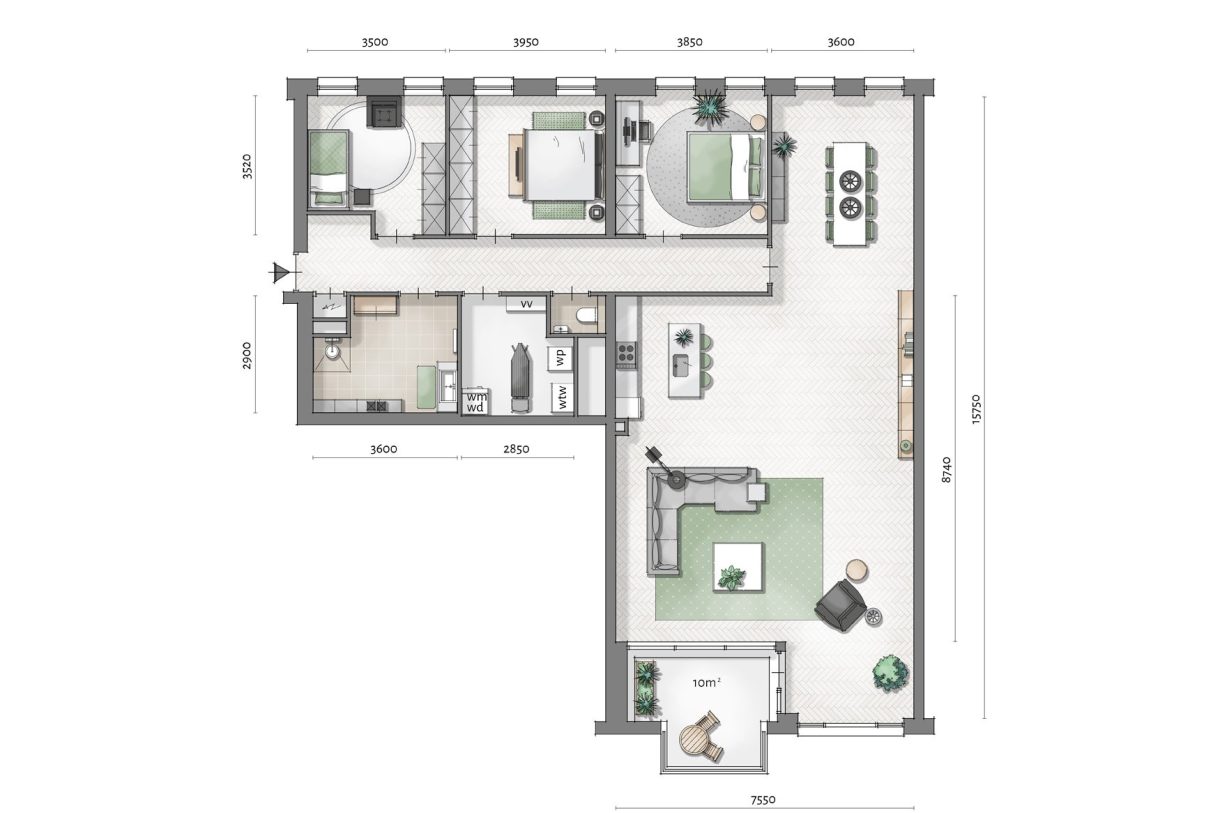 Te Koop: Foto Appartement aan de Kade Zuid in Zutphen