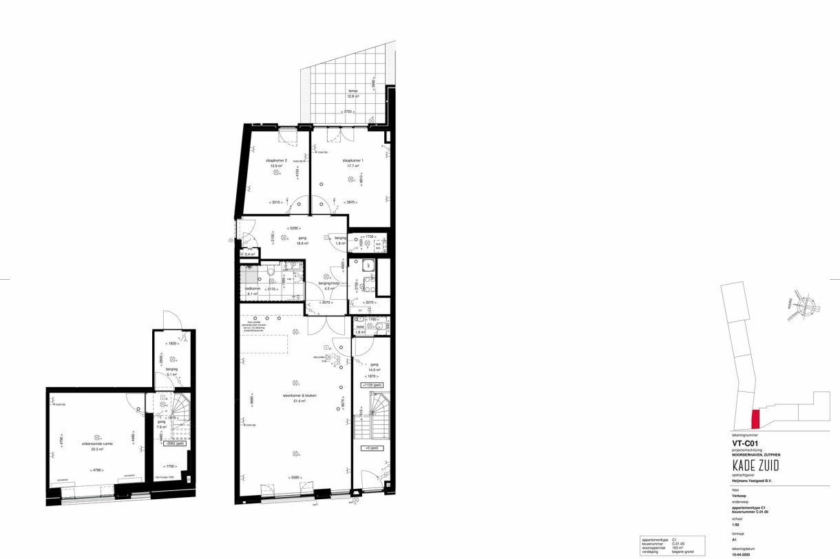 Te Koop: Foto Appartement aan de Kade Zuid in Zutphen