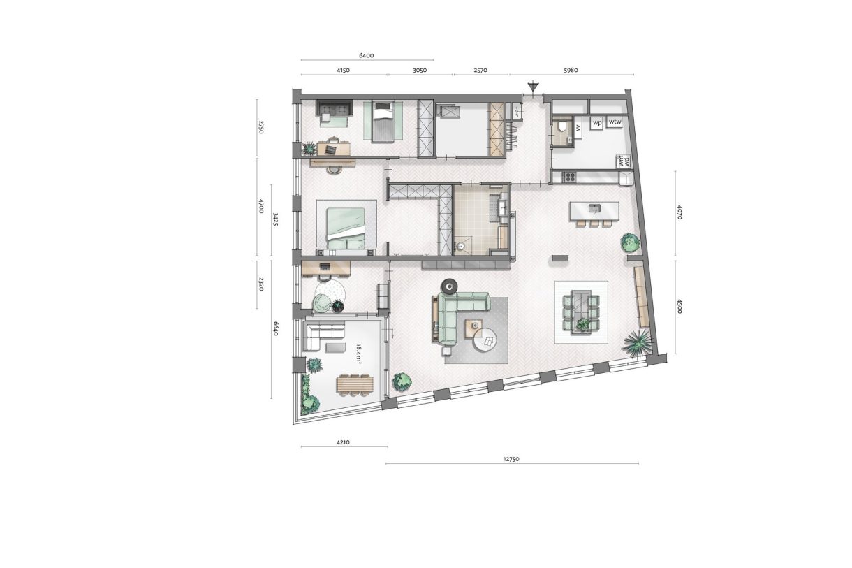 Te Koop: Foto Appartement aan de Kade Zuid in Zutphen